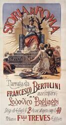 Storia di Roma narrata da Francesco Bertolini illustrata da Lodovico Pogliaghi... Milano F[rate]lli Treves Editori (Cariddi) - Muzeo.com