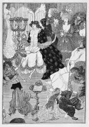 The Battle of the Beaux and the Belles (Aubrey Beardsley) - Muzeo.com