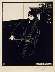 The Cello (Félix Vallotton) - Muzeo.com