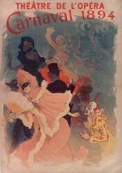 Théâtre de l'Opéra : Carnaval 1894 (Jules Chéret) - Muzeo.com