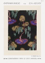 Tree Pattern. Samarkand: 20 Colour Compositions in the Oriental Style (Émile-Allain Séguy) - Muzeo.com