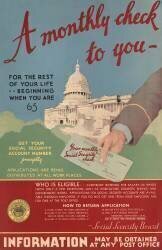 Vintage Poster Introducing Social Security (anonymous) - Muzeo.com