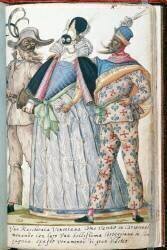 Illumination from Kippell's Costume Book (Niclauss Kippell) - Muzeo.com