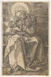La Vierge donnant le sein à l'Enfant-Jésus (Albrecht Dürer) - Muzeo.com