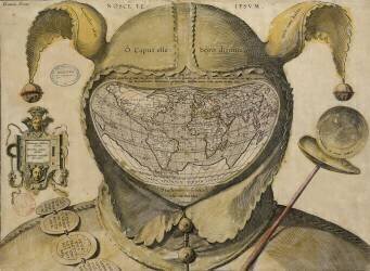 Representation of the world in the mind of a madman (Jean de Gourmont) - Muzeo.com