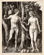 Adam et Eve, 4ème état (Albrecht Dürer) - Muzeo.com