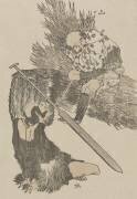 Agriculteur et pêcheur (Hokusai) - Muzeo.com