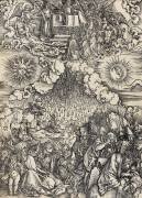 Apocalypse selon Saint Jean - L'ouverture des 5e et 6e sceaux (Albrecht Dürer) - Muzeo.com