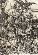 Apocalypse selon Saint Jean - Les 4 cavaliers (Albrecht Dürer) - Muzeo.com