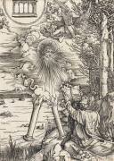 Apocalypse selon Saint Jean - Saint Jean dévorant le Livre de Vie (Albrecht Dürer) - Muzeo.com