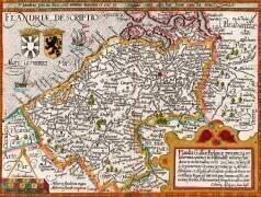 Carte de la Flandre (Johannes Bussemacher) - Muzeo.com