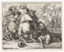 Combat de cavaliers (Adam Frans van der Meulen) - Muzeo.com