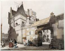 Entrée de l'hôtel des abbés de Cluny (Thomas Shotter Boys) - Muzeo.com