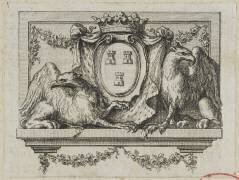 Ex-libri aux armes de la marquise de Pompadour (anonyme) - Muzeo.com
