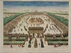 Fête de la Fédération sur le champ de Mars à Paris, le 14 juillet 1790, l'arrivée des Fédérés (anonyme) - Muzeo.com
