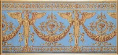 Frise de papier peint de l'époque du consulat (anonyme) - Muzeo.com
