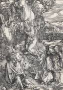 Grande passion - Le Christ au mont des oliviers (Albrecht Dürer) - Muzeo.com