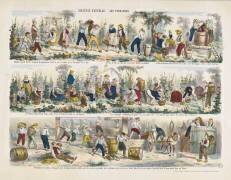 Imagerie nouvelle. Les vendanges (anonyme) - Muzeo.com