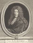 Jean de La Quintinie (Quintynie), intendant des jardins fruitiers et potagers du Roi (mort en 1700) (Gérard Edelinck) - Muzeo.com