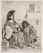 Juive d'Alger dite de Tanger, 1er état (Eugène Delacroix) - Muzeo.com