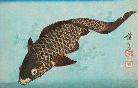 Koi (Keisai Eisen) - Muzeo.com