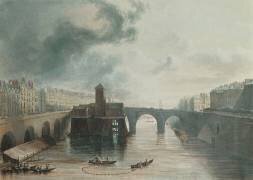 La samaritaine et le pont Neuf (John Gendall) - Muzeo.com