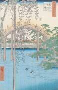 Le pont Kameido Tenjin Keidai (Hiroshige) - Muzeo.com