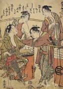 Le sixième mois (Hokusai) - Muzeo.com