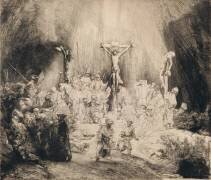 Les Trois croix : 3ème état (Rembrandt) - Muzeo.com