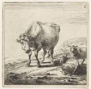 Les vaches à la laitière (Nicolaes Berchem) - Muzeo.com