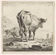 Les vaches à la laitière (Nicolaes Berchem) - Muzeo.com