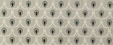 Motif répétitif de palmettes (anonyme) - Muzeo.com
