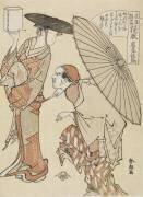 Offrir des seaux d'eau (Hokusai) - Muzeo.com
