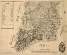 Plan de la ville de New-York [jusqu'au nord de la 31e rue est]. (William Hooker) - Muzeo.com