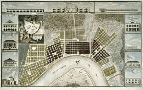 Plan de la ville et de la banlieue de la Nouvelle-Orléans (William Rollinson) - Muzeo.com