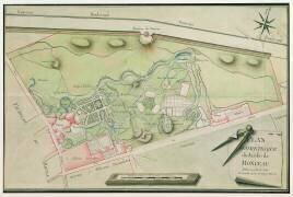 Plan du Parc Monceau (Lauly) - Muzeo.com