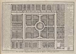 Planche 133: plan du Potager royal de Versailles (Famille des Perelle) - Muzeo.com