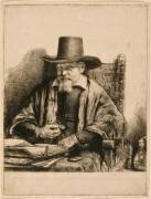 Portrait du docteur Arnold Tholinx ; 1 er état (Rembrandt) - Muzeo.com