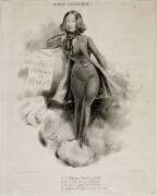 Portrait-charge de George Sand (Alcide-Joseph Lorentz) - Muzeo.com