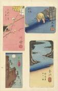 Quatre harimazes de lieux célèbres (Hiroshige) - Muzeo.com