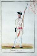 Régiment de Touraine n°34 (anonyme) - Muzeo.com