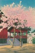 Temple Kiyomizu-do à Ueno (Hasui Kawase) - Muzeo.com