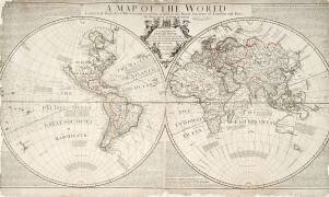 Une carte du monde (John Senex) - Muzeo.com