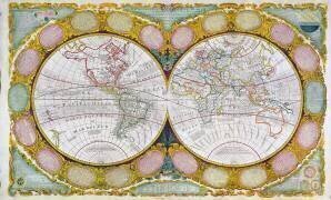 Une nouvelle carte correcte du monde (Robert Wilkinson) - Muzeo.com