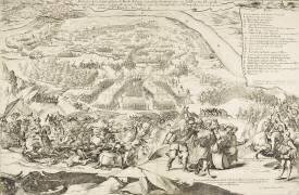 Victoire remportée par le prince Eugène de Savoie sur les Turcs (anonyme) - Muzeo.com
