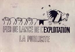Fer de lance de l'exploitation. La publicite - Mai 1968 (anonyme) - Muzeo.com