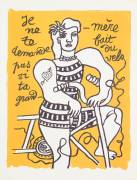 Je ne te demande pas si ta grand mère fait du vélo (Fernand Léger) - Muzeo.com