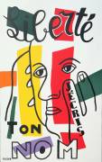 Liberte - J'écris ton Nom (Fernand Léger) - Muzeo.com