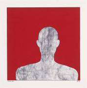 Pilgrim on red (Alex Dunn) - Muzeo.com