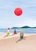 Sérénité à Red Sun Beach (Bea Muller) - Muzeo.com